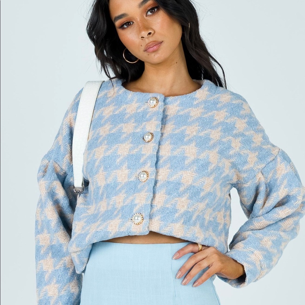 Princess Polly Biana jacket blue